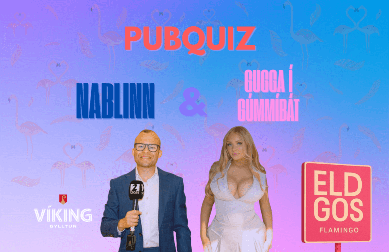 PUBQUIZ með Nablanum & Guggu í Gúmmíbát